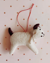 Load image into Gallery viewer, Patch the Puppy - Felt Ornament
