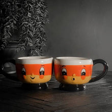 Load image into Gallery viewer, Candy Corn Cups Set of 2
