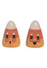 Load image into Gallery viewer, Candy Corn Salt &amp; Pepper Shakers

