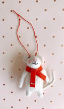 Load image into Gallery viewer, Little Winter Mouse - Felt Ornaments
