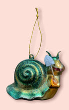 Load image into Gallery viewer, Snail Glass Ornament
