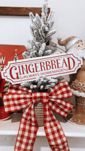 Load image into Gallery viewer, Gingerbread Tin Sign
