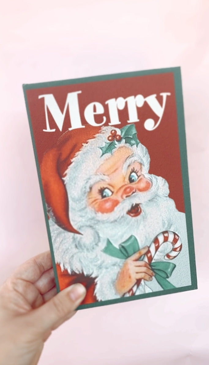 Retro Magnetic Book Box - Merry