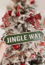 Load image into Gallery viewer, JINGLE WAY - Tin Sign
