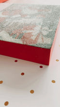 Load image into Gallery viewer, Retro Wooden Shelf Sitter- Santa &amp; Chimney

