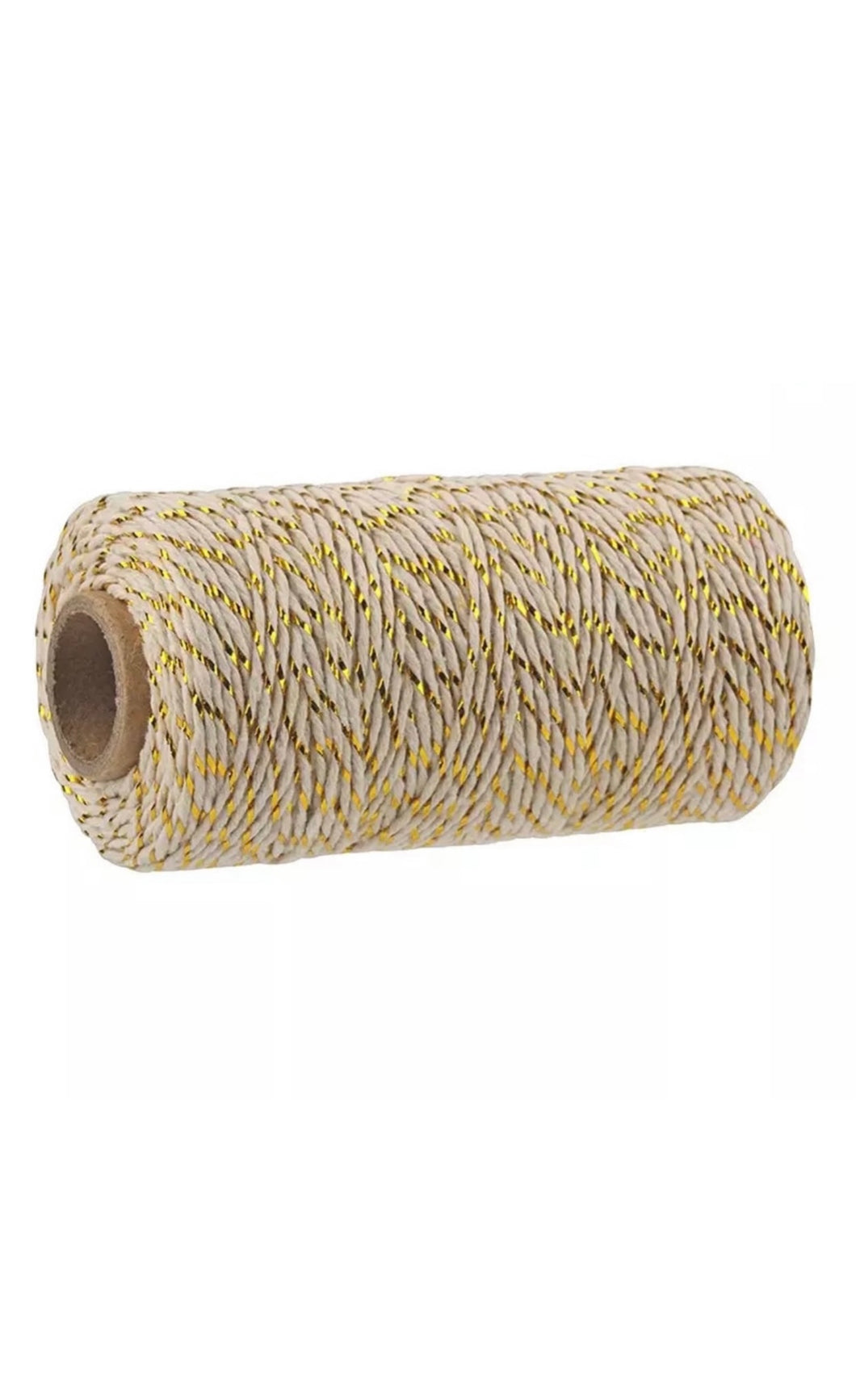 Bakers Twine 100m - Gold/Beige