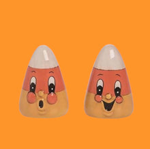 Load image into Gallery viewer, Candy Corn Salt &amp; Pepper Shakers
