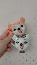 Load image into Gallery viewer, Retro Reindeer Mug Shot -Set of 2 Pastels
